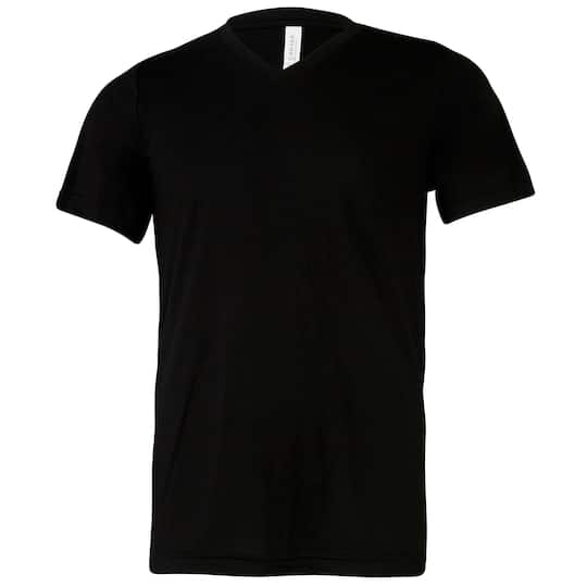 BELLA+CANVAS® Short Sleeve V-Neck Adult Unisex Cotton Jersey T-Shirt